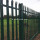 Green Powder Coated Palisade Security Fence